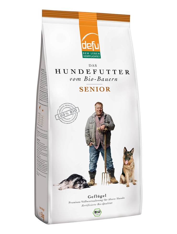 Defu Hundetrockenfutter Defu Senior Geflügel 3 kg
