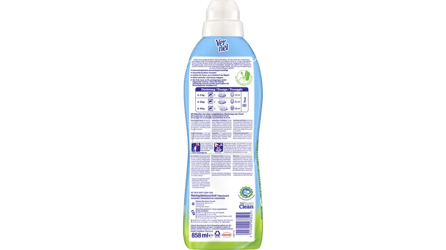 Vernel Weichspüler Frischer Morgen 39 WL 858 ml