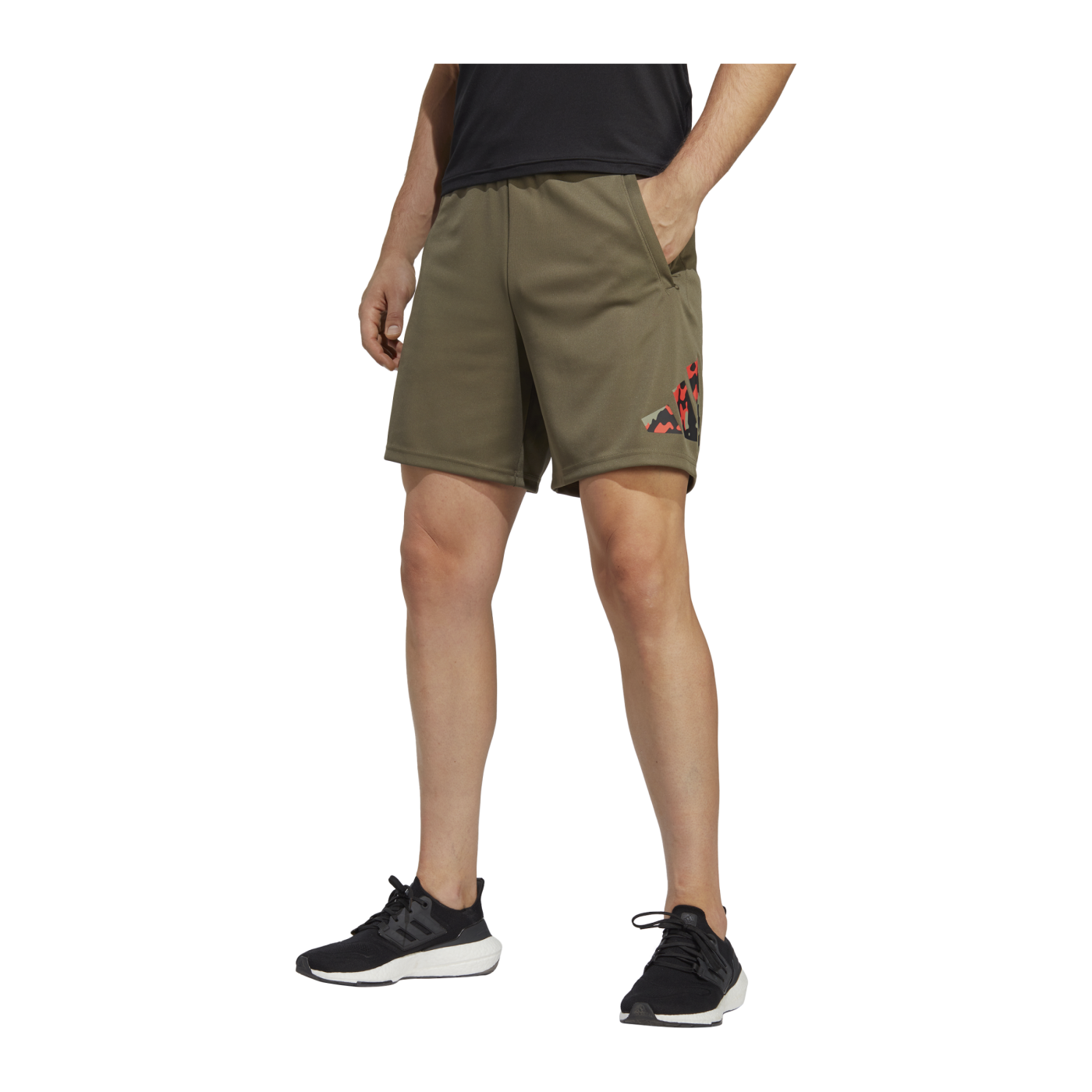 adidas Seasonal Trainingsshort Grün Schwarz