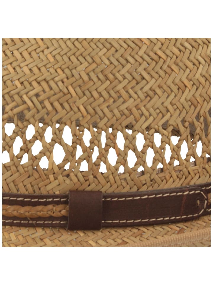 BREITER Strohhut in beige günstig kaufen