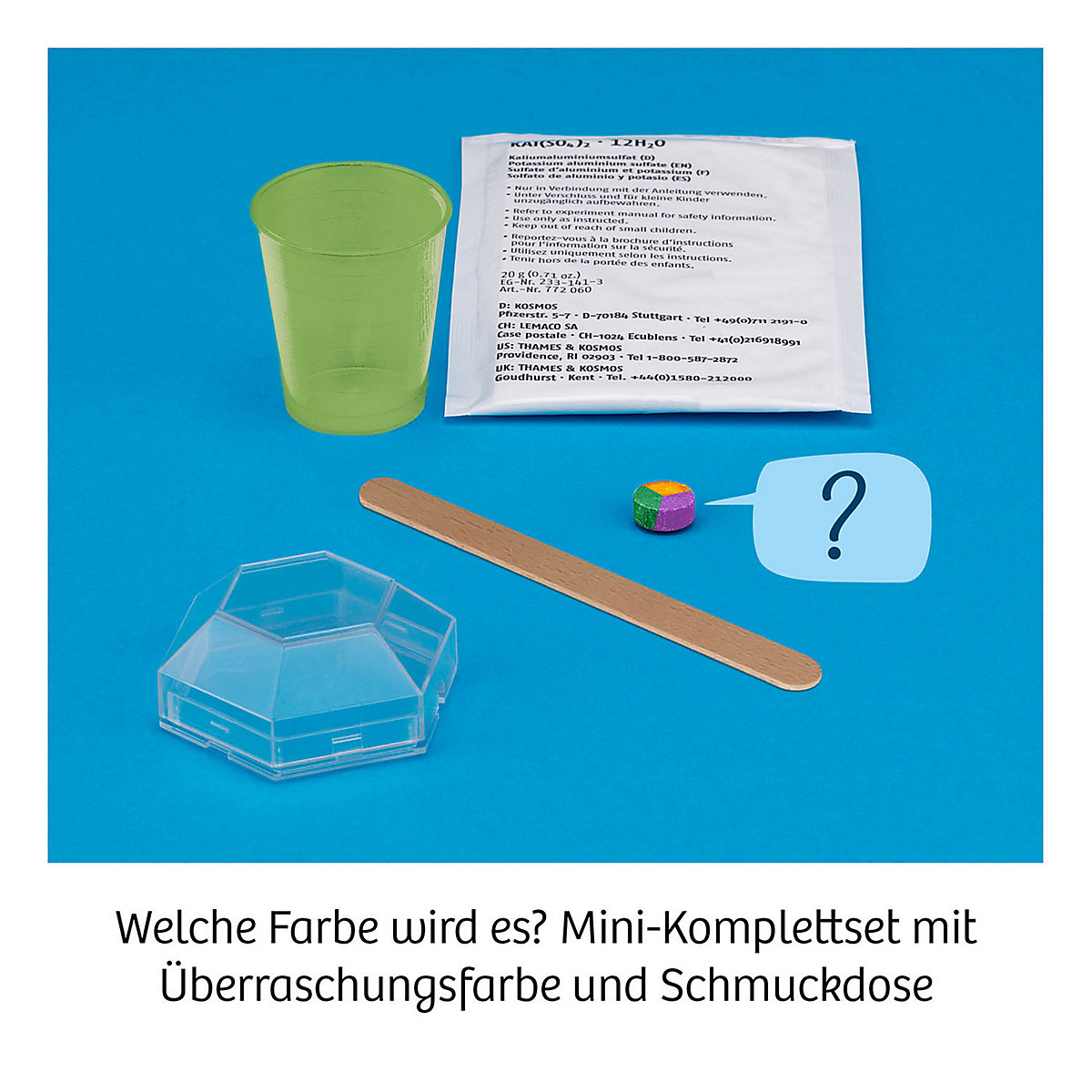 Überraschungs-Kristalle selbst züchten