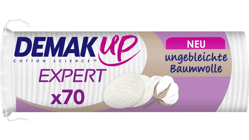 DEMAK'UP Wattepad Expert 70 Pads rund