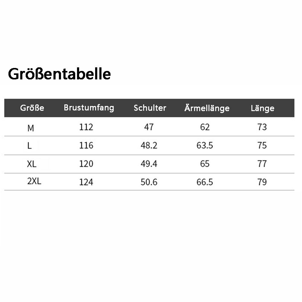 Zeaicos Dufflecoat Herren Wintermantel Abnehmbare Doppelkragen Slim Fit Jacke (1-tlg) Warmer, doppellagiger Kragen