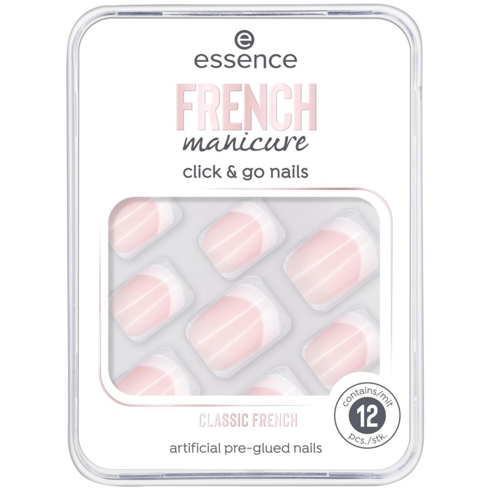 Essence French Manicure Click & Go Nails Manucure