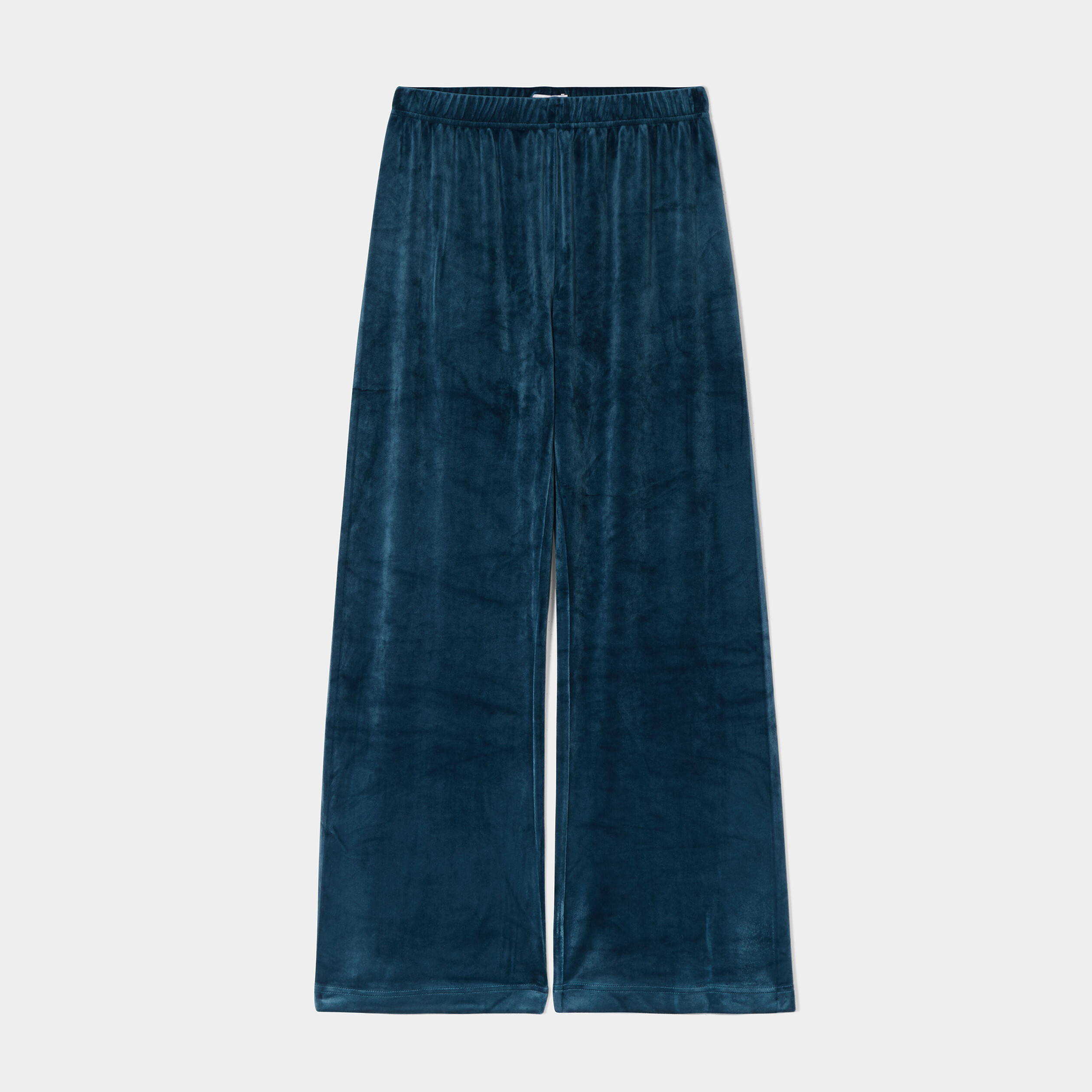 Pantalon de pyjama bleu canard femme | La Halle