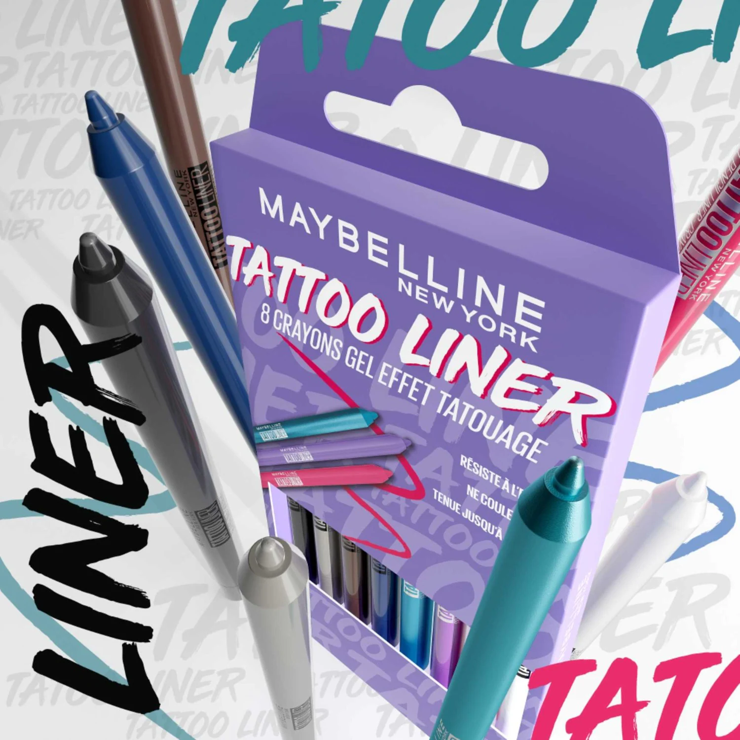 Zestaw Maybelline Tattoo Liner