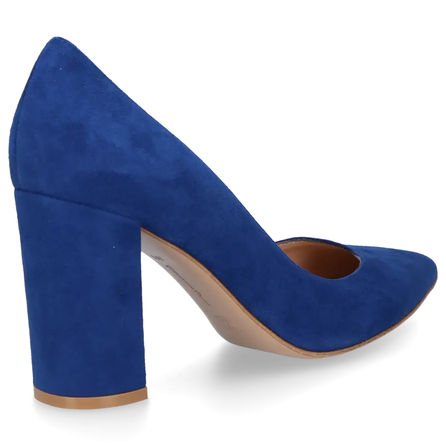 Gianvito Rossi - Pumps PIPER PUMP 85 Veloursleder - blau