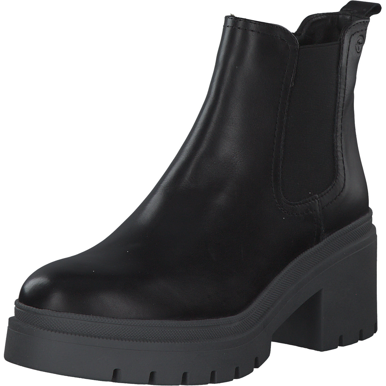 Tamaris 25459, Chelsea Boots, Damen, Schwarz/Grau