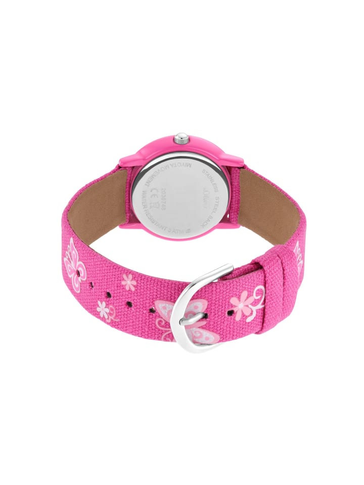 s.Oliver Quarzuhr 2036748 in Pink günstig kaufen onesize