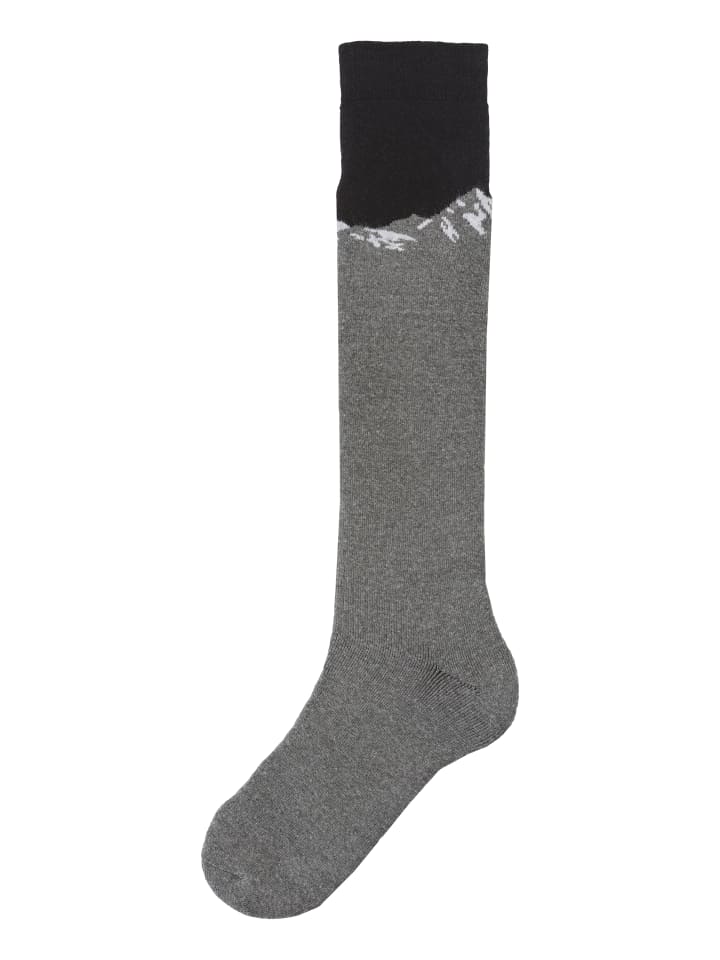 H.I.S Skistrümpfe in 1x schwarz/ grau meliert, 1x grau meliert/ schwarz günstig kaufen