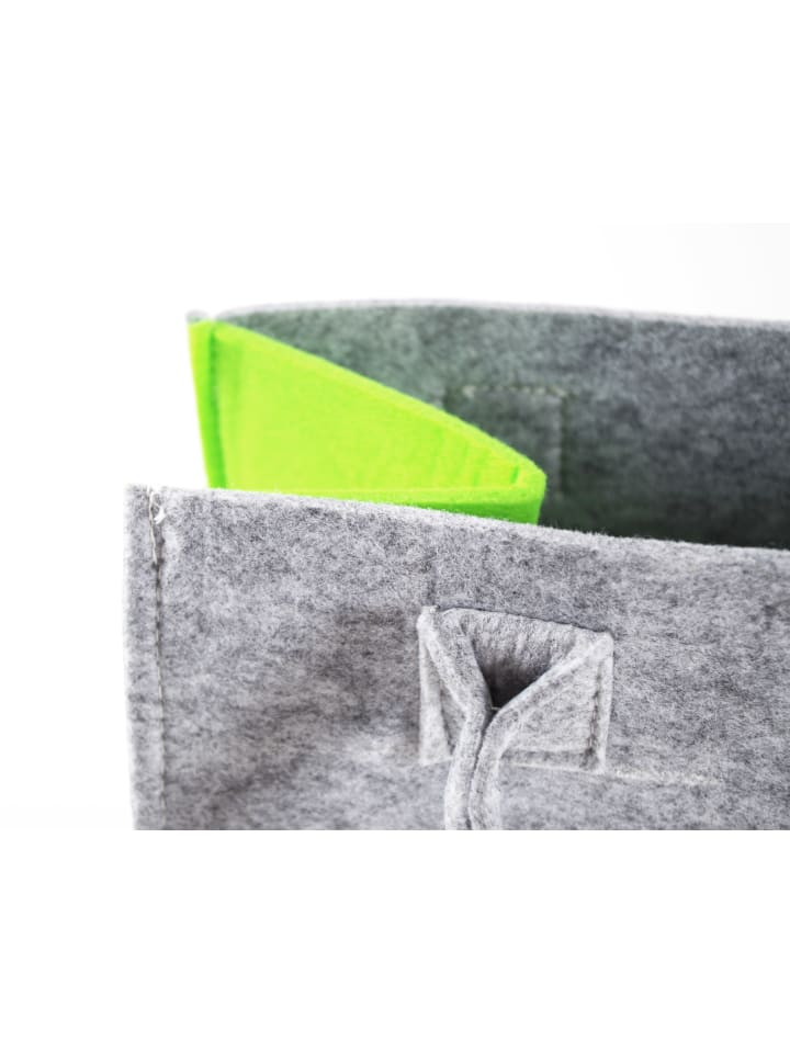 kobolo Einkaufstasche GREENFELTBAG in Grau günstig kaufen onesize