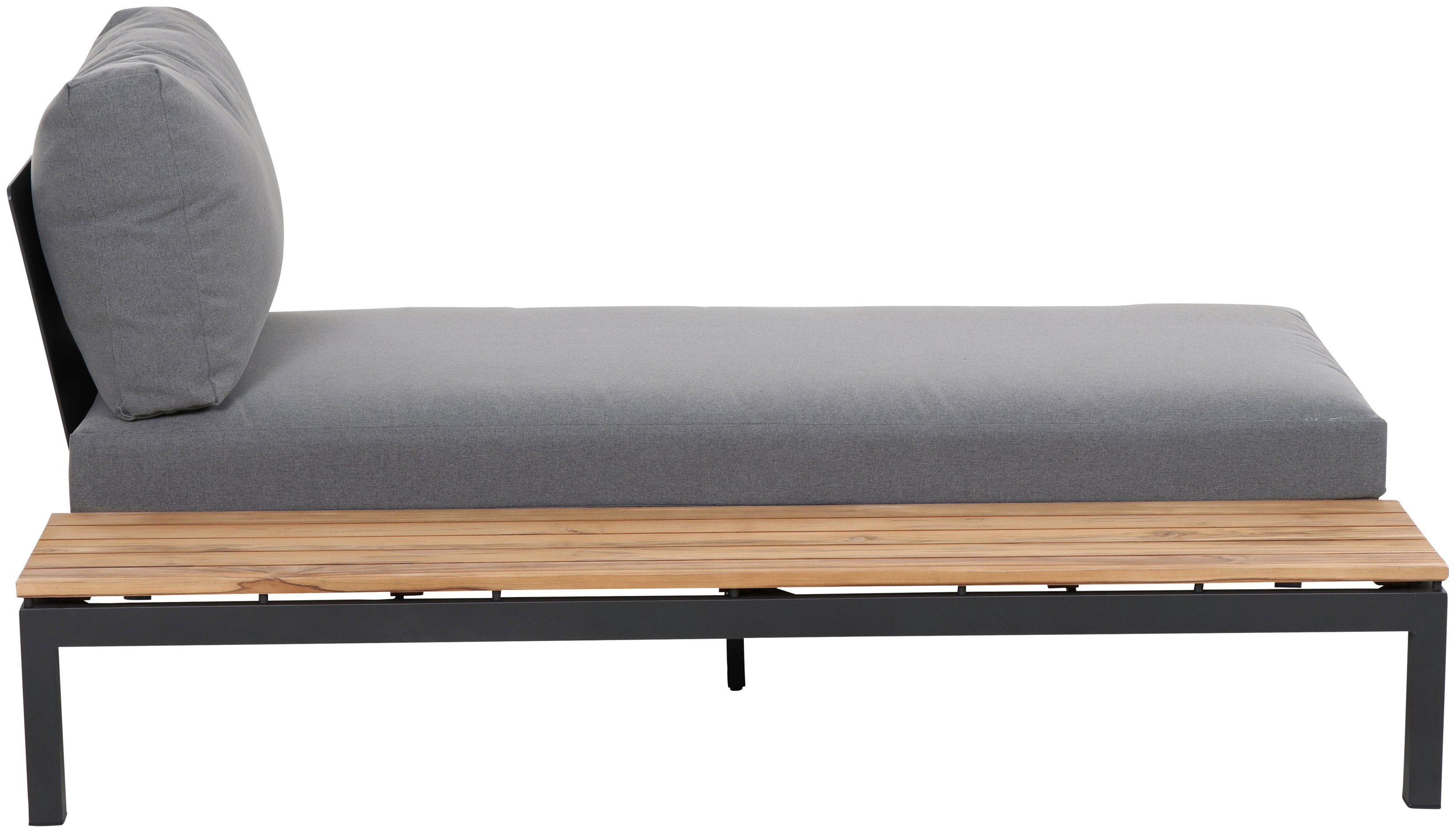 Siena Garden Loungesofa Alvida, Recamiere rechts, BxTxH: 102x177x84 cm
