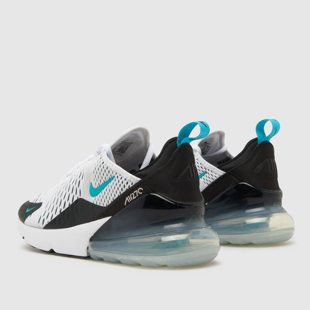Nike Air Max 270 cipők fehér és kék színben