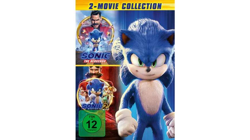 Sonic the Hedgehog - 2-Movie Collection  [2 DVDs]