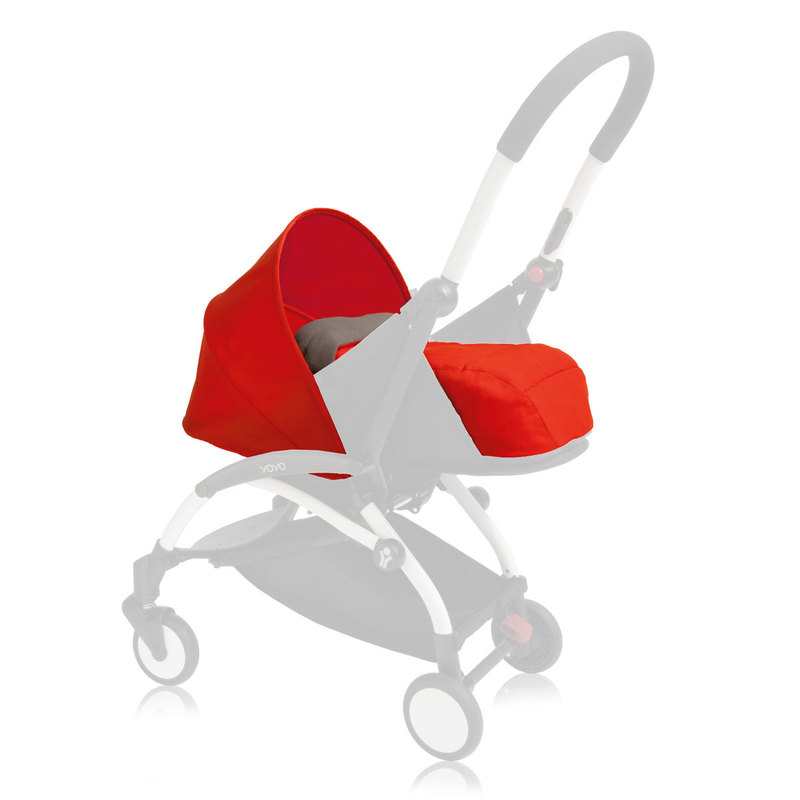 Coussin assise rouge Yoyo 0+