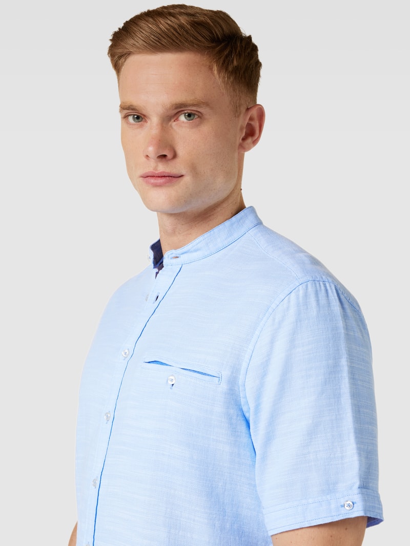 Freizeithemd mit Brusttasche in bleu
