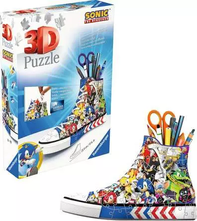 3D Puzzle Sneaker Sonic the Hedgehog