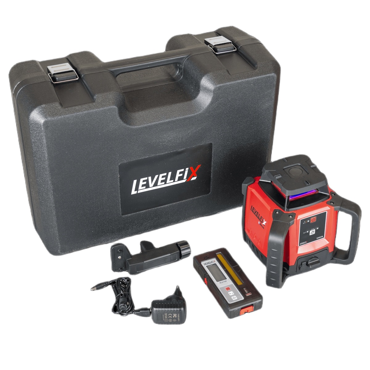 Levelfix 554600 650Hb Horizontal Construction Laser with Base Receiver