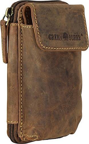Greenburry Vintage Gürteltasche Leder 14,5 cm