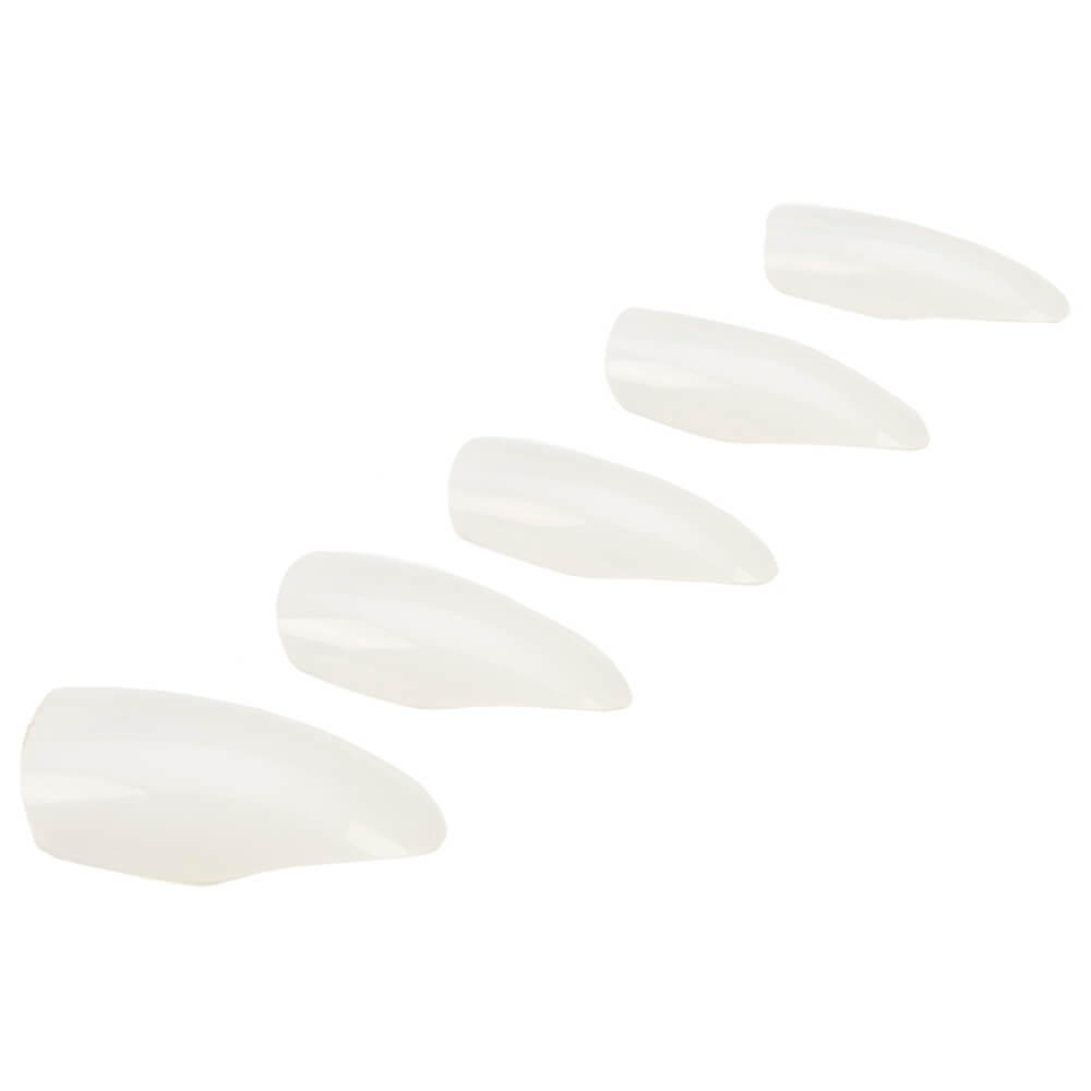 Ardell Nail Addict Natural Stilleto Faux-ongles prêt à poser Ardell avec accessoires