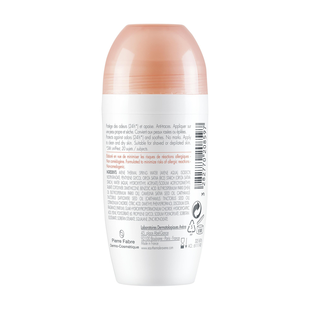 Avène Body - Déodorant efficacité 24h - peauxsensibles 50 ml Déodorant