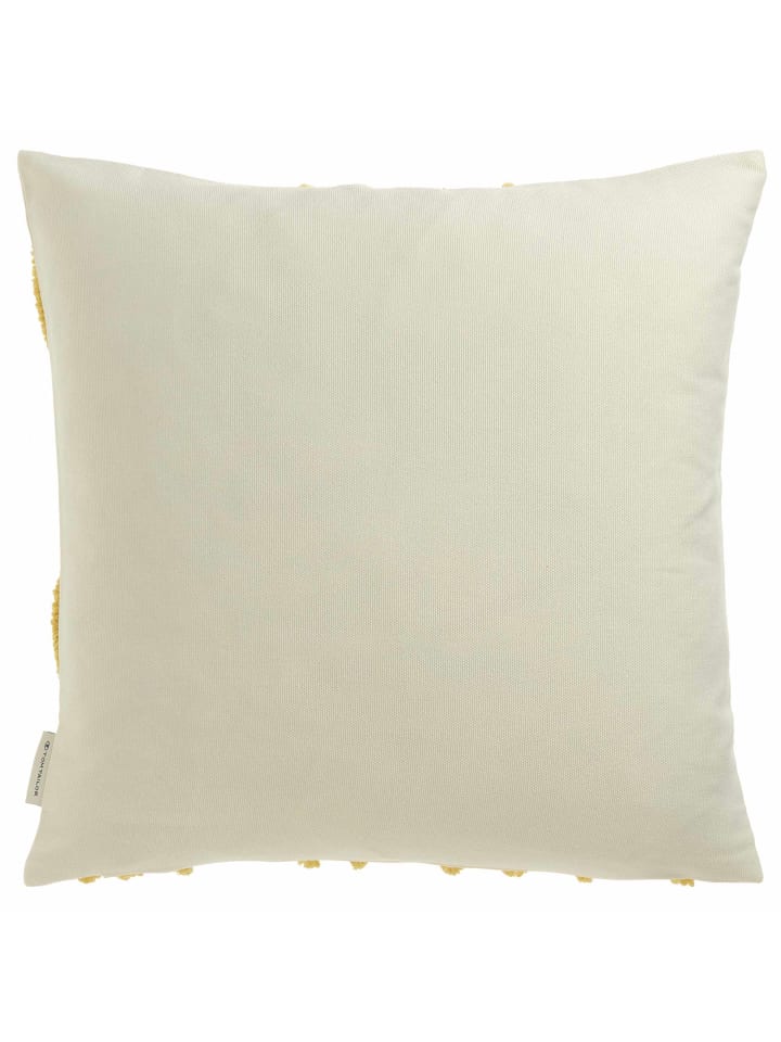 Tom Tailor Zierkissenhülle WAVY in Gelb günstig kaufen 45 x 45 cm