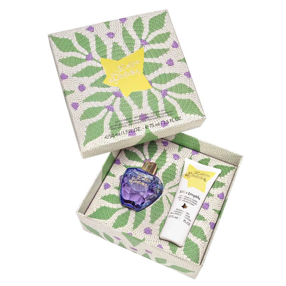 Lolita Lempicka Coffret Mon Premier Parfum EDP 50ml + lait pour le corps parfumé hydratant et nourrissant 75ml