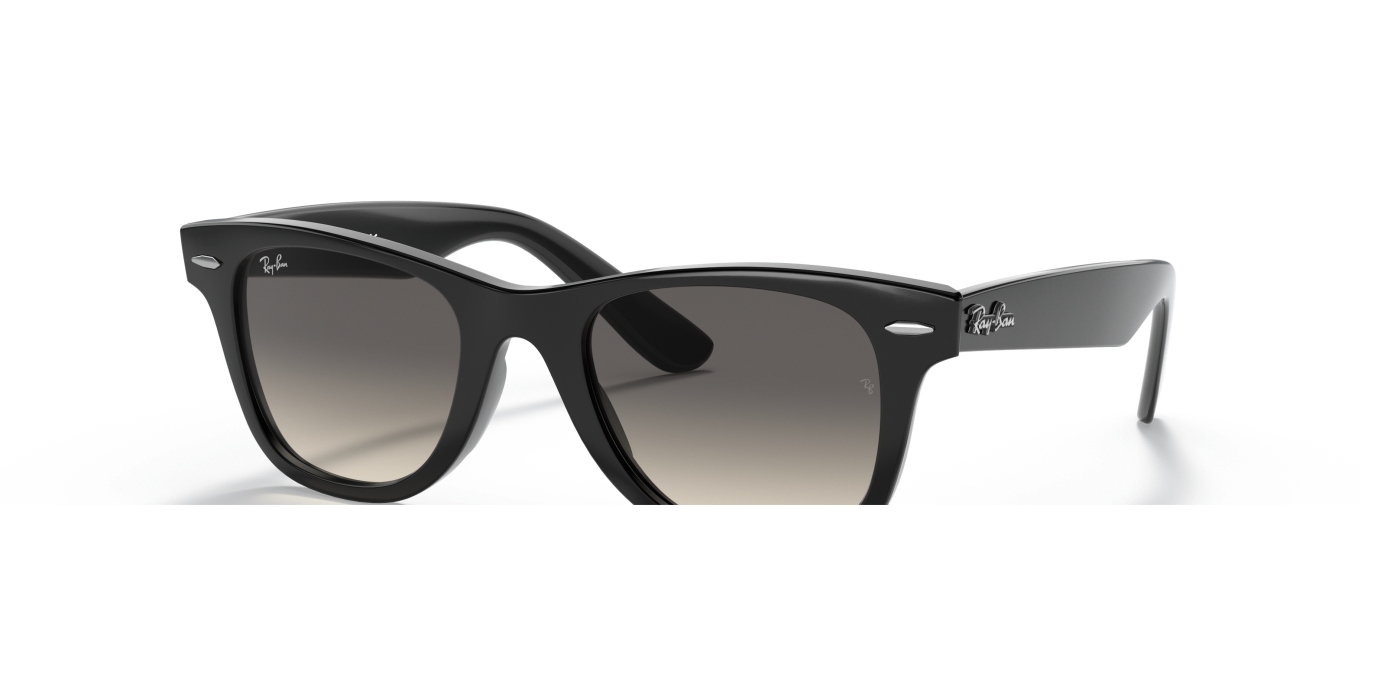 WAYFARER KIDS - Negru lucios Gri