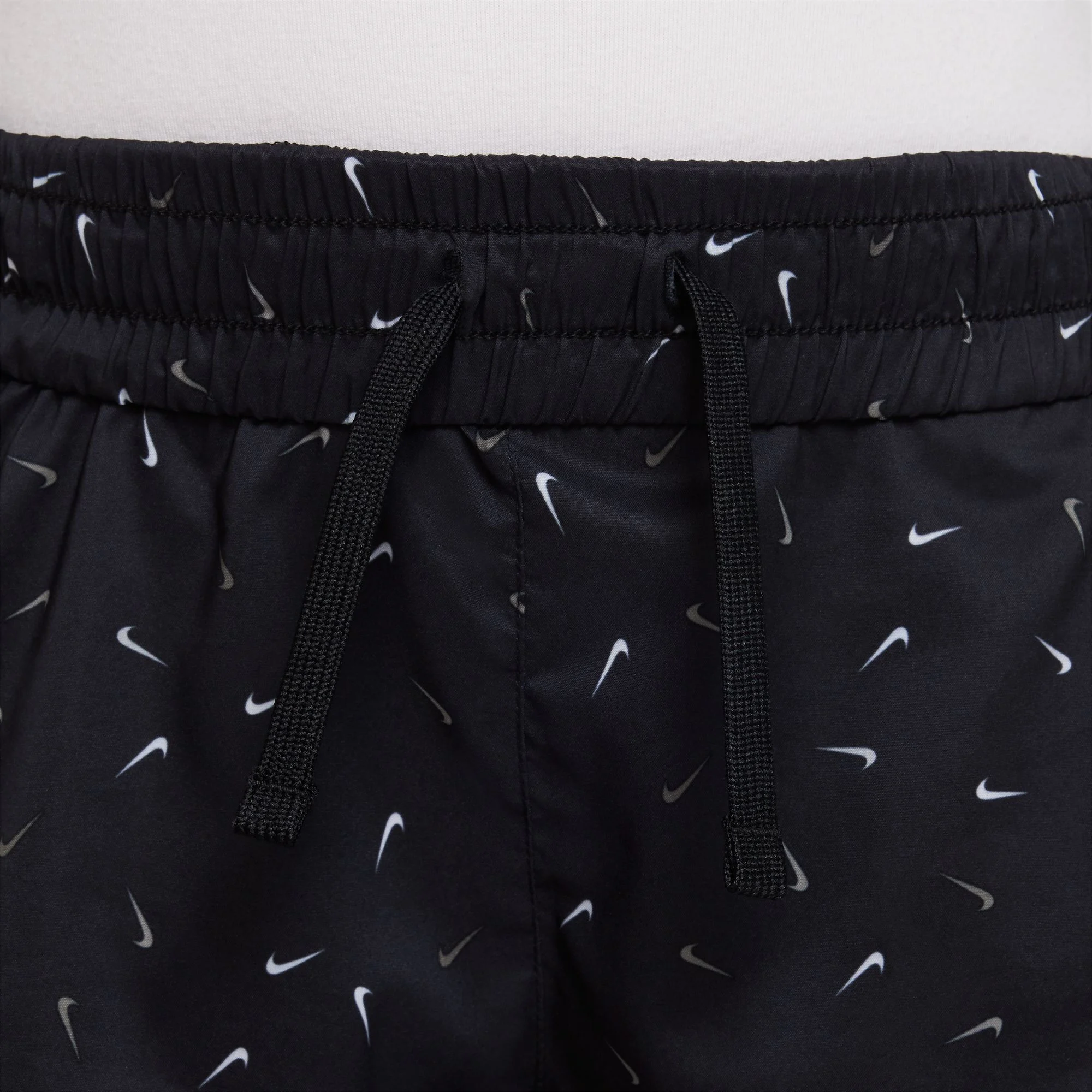 Dri-Fit Big Kids High Waisted Woven Shorts Mädchen - Schwarz