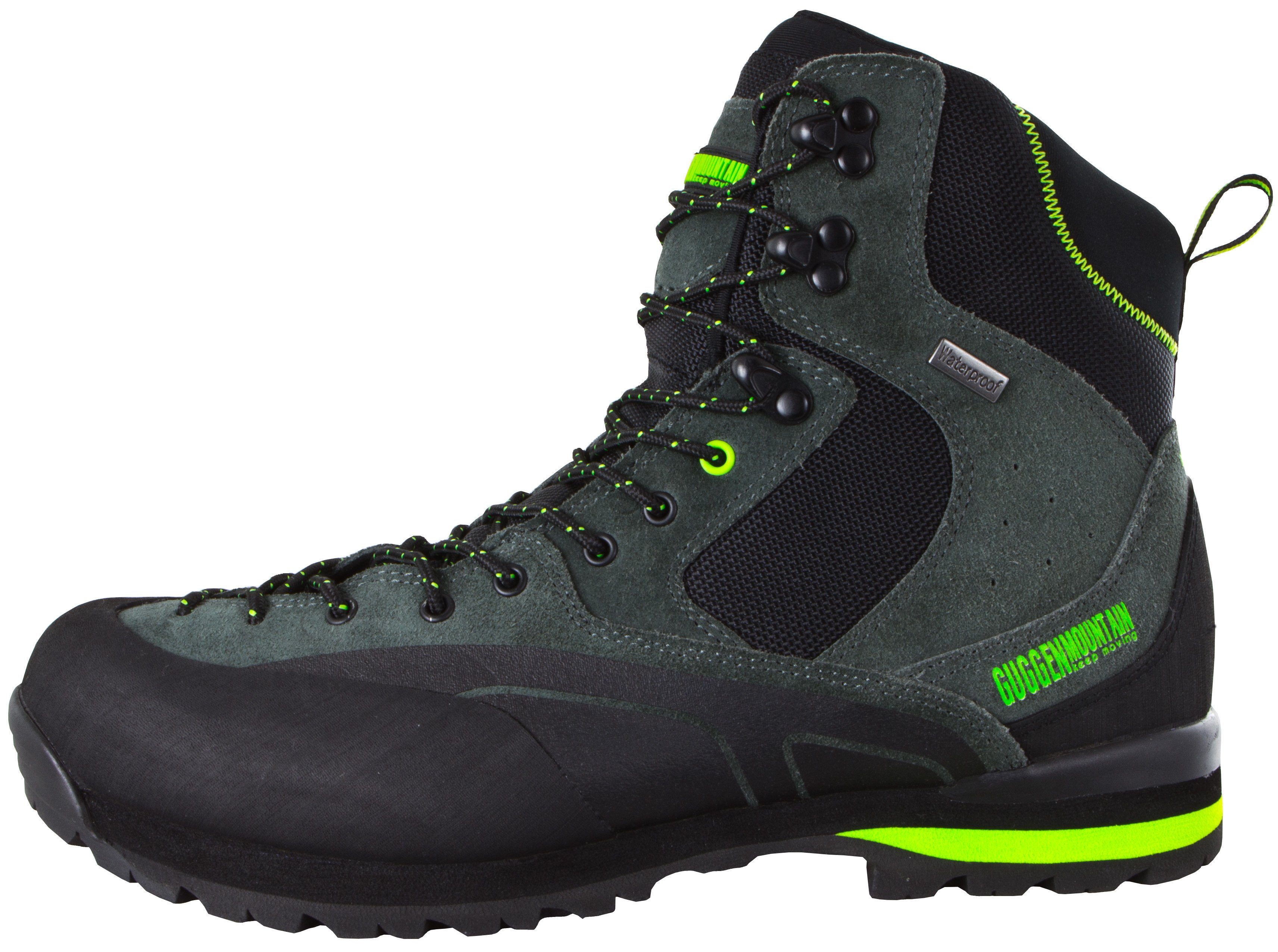 GUGGEN Mountain Herren Wanderstiefel Wanderschuh HPM55 Herrenwanderschuh Wanderschuh Wasserabweisend Verstärkte Schuhspitze, Bergschuhe
