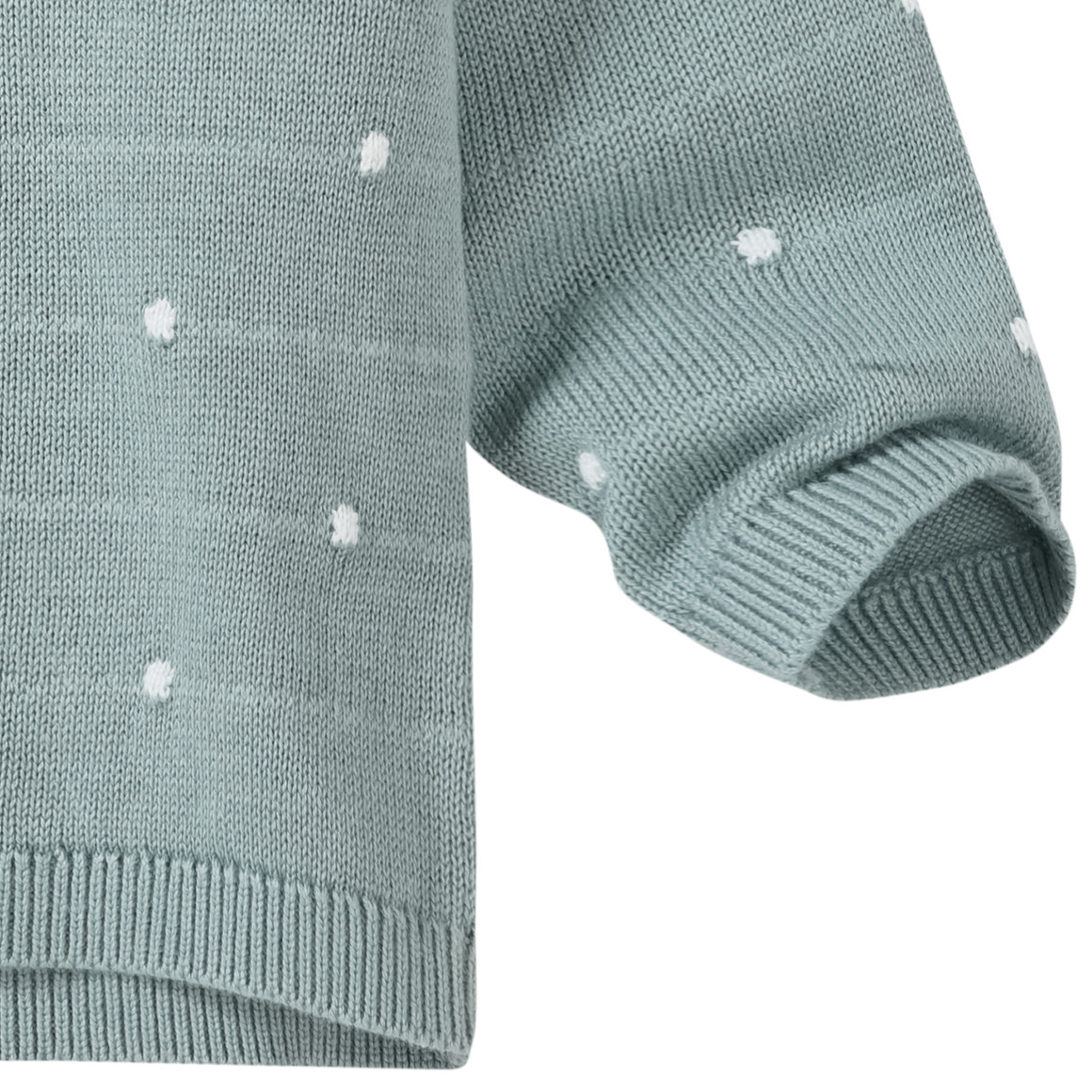 Newborn Strickpullover mit Punkte-Allover