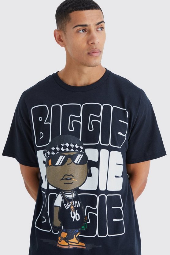 Oversize T-Shirt mit lizenziertem Biggie-Print