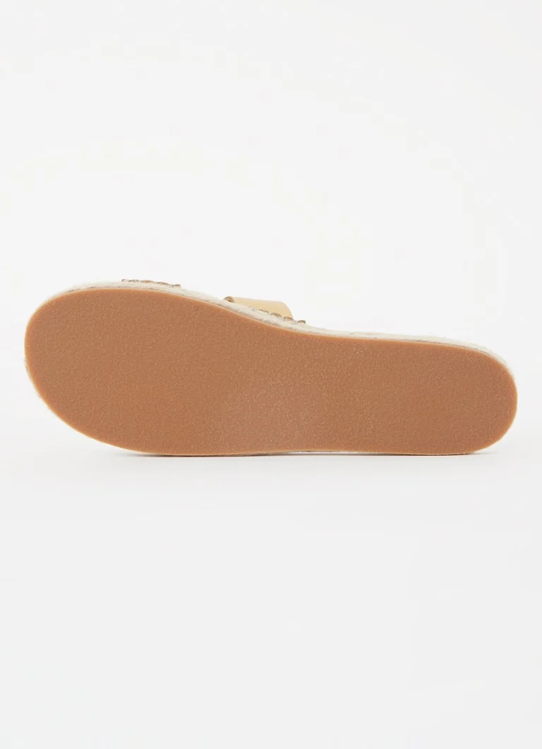 Steve Madden Cheer Up slide with leather details