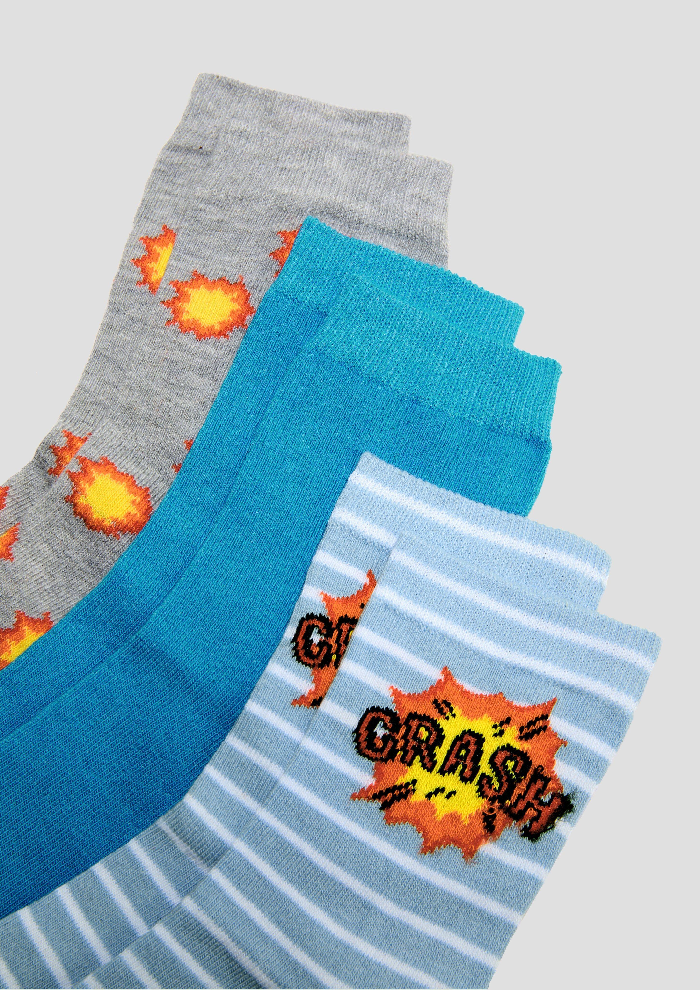 Socken im 3er-Pack  6007825-6400