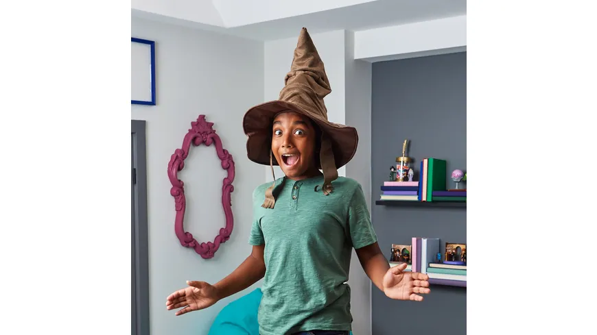 Spin Master - Wizarding World Harry Potter - Interaktiver Sprechender Hut mit Sound