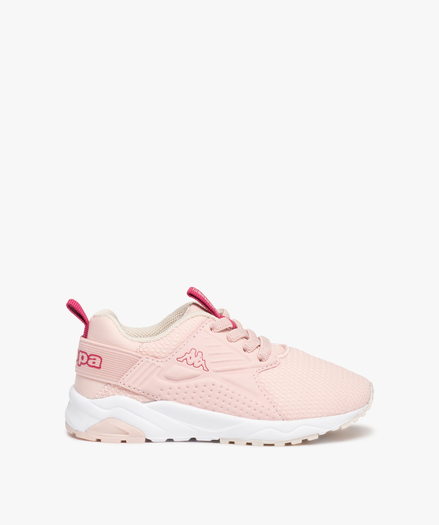 Baskets fille en mesh souples et légères – Kappa San Puerto rose | GEMO