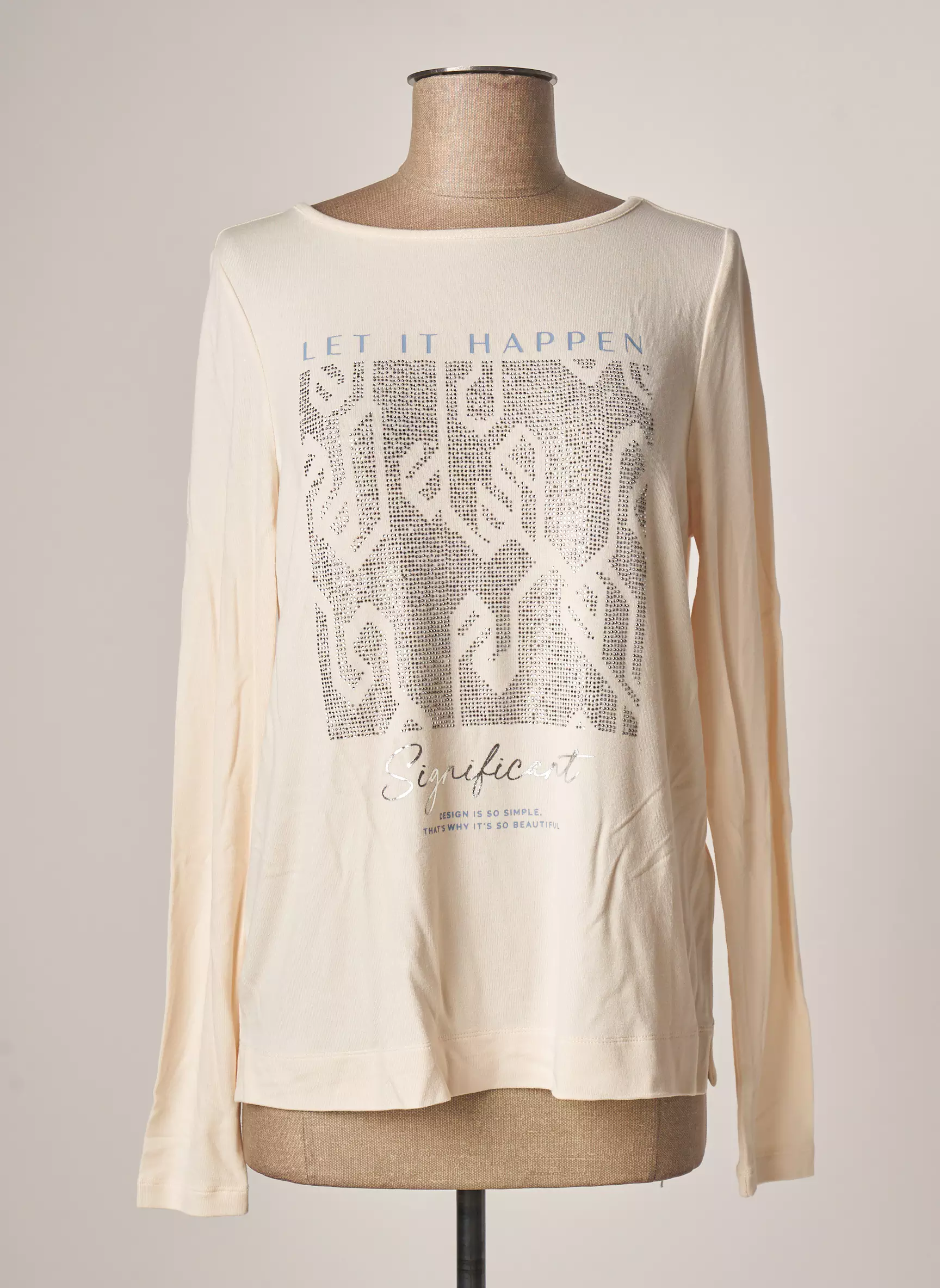 Street One Tshirts Femme couleur beige