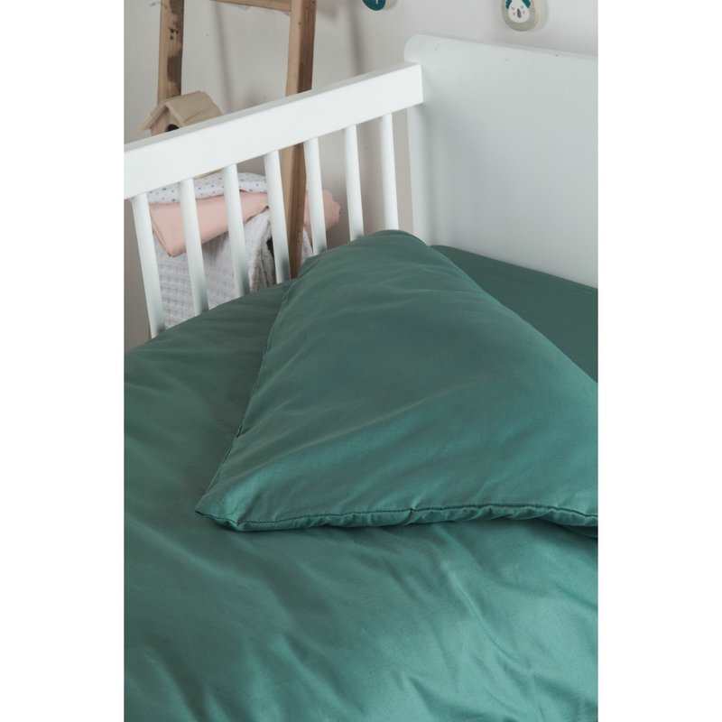 Housse de couette bébé unie en Coton Bio