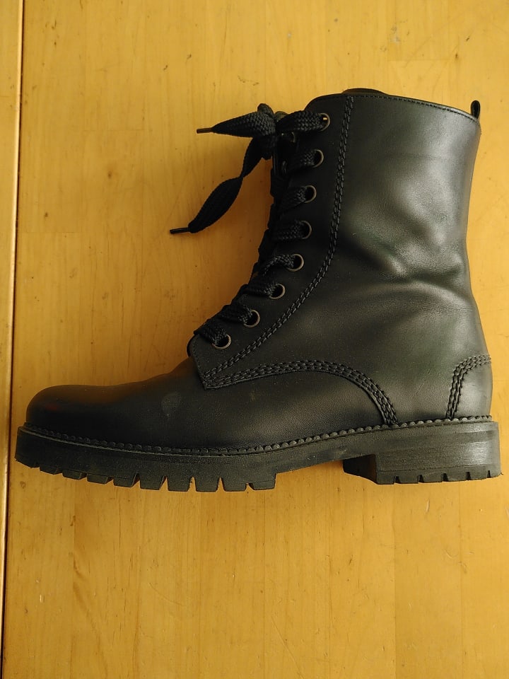 Gabor Leder-Boots in Schwarz günstig kaufen 40