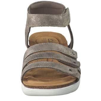 Clarks April Dove Sandale in gold