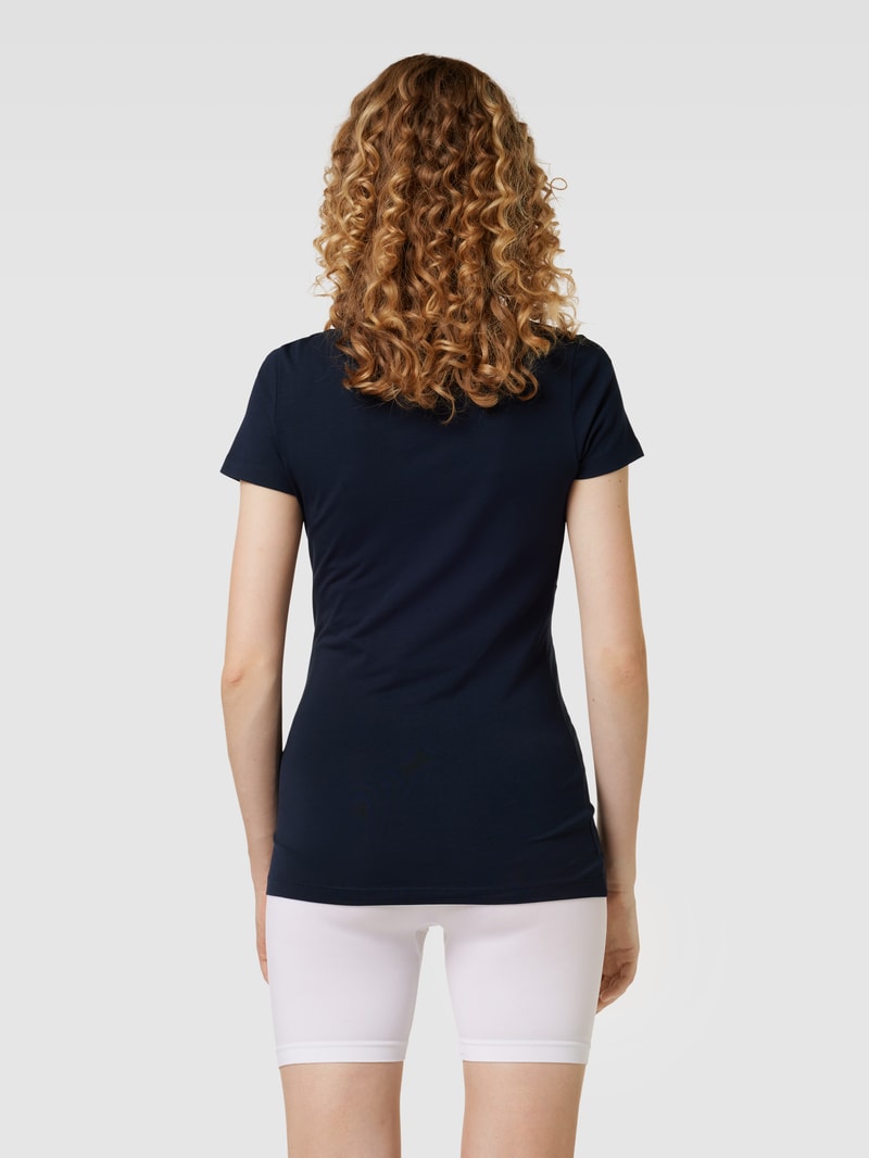 Umstands-T-Shirts mit V-Ausschnitt im 2er-Pack Modell 'KATE' in weiß