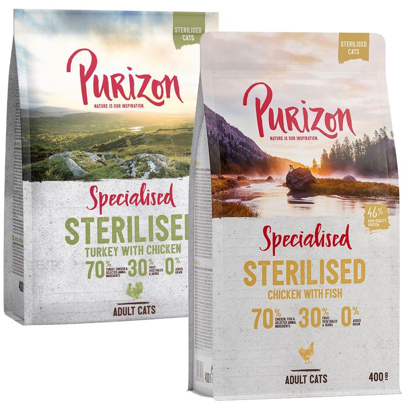 Probierpaket Purizon Adult 2 x 400 g zu TOP-Preisen