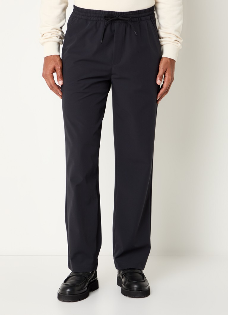 Les Deux Howie straight fit chino with side pockets and logo