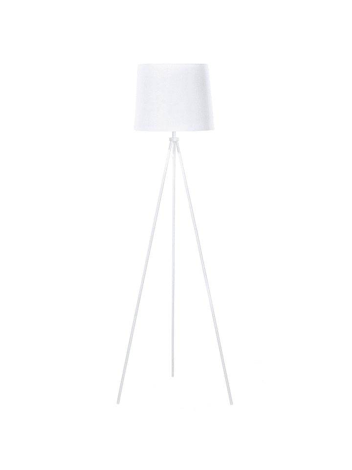 Beliani Stehleuchten SAMBRA in Weiß - (W) 35 x (H) 149 x (L) 35 cm günstig kaufen onesize