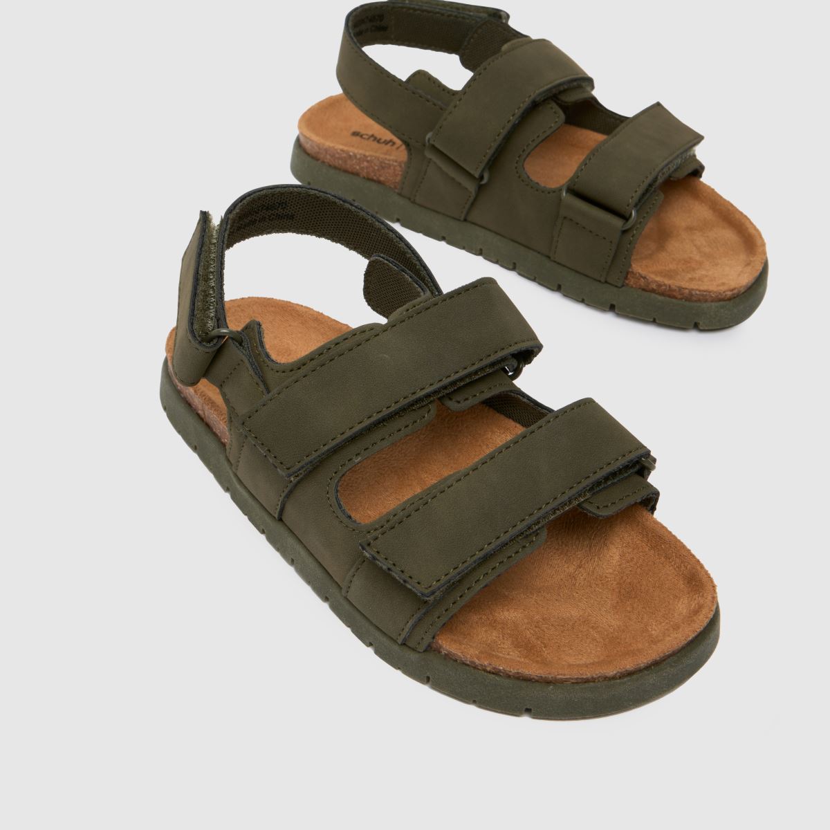 schuh khaki lorenzo talpbetét fiú junior szandál