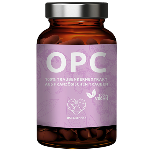 BSF Nutrition OPC 100% Traubenkernextr.100% vegan  60 St  Kapseln
