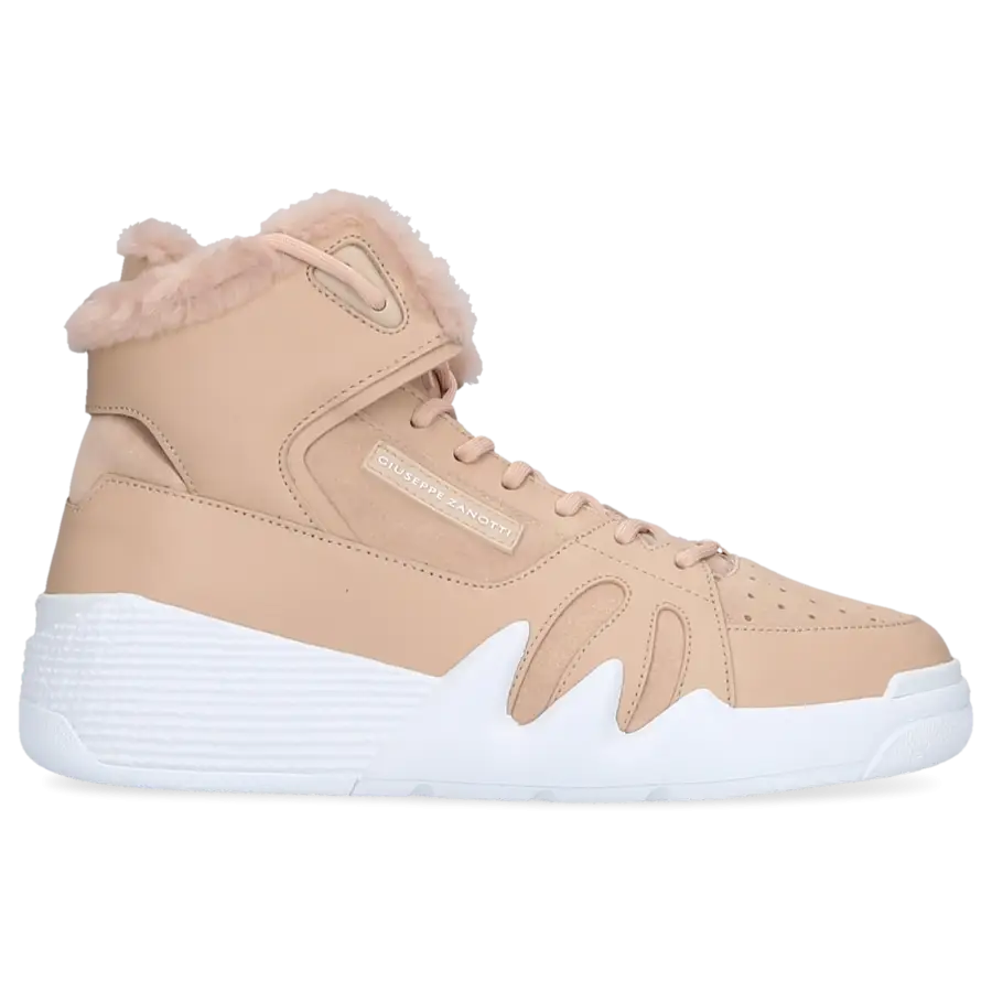 Giuseppe Zanotti - Sneaker high TALON Kalbsleder - beige