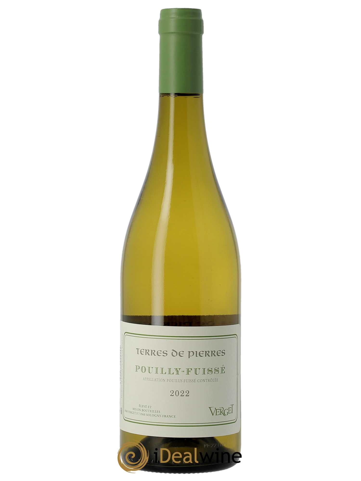 Pouilly-Fuissé Terres de Pierres Verget  2022 - Lot de 1 Bouteille