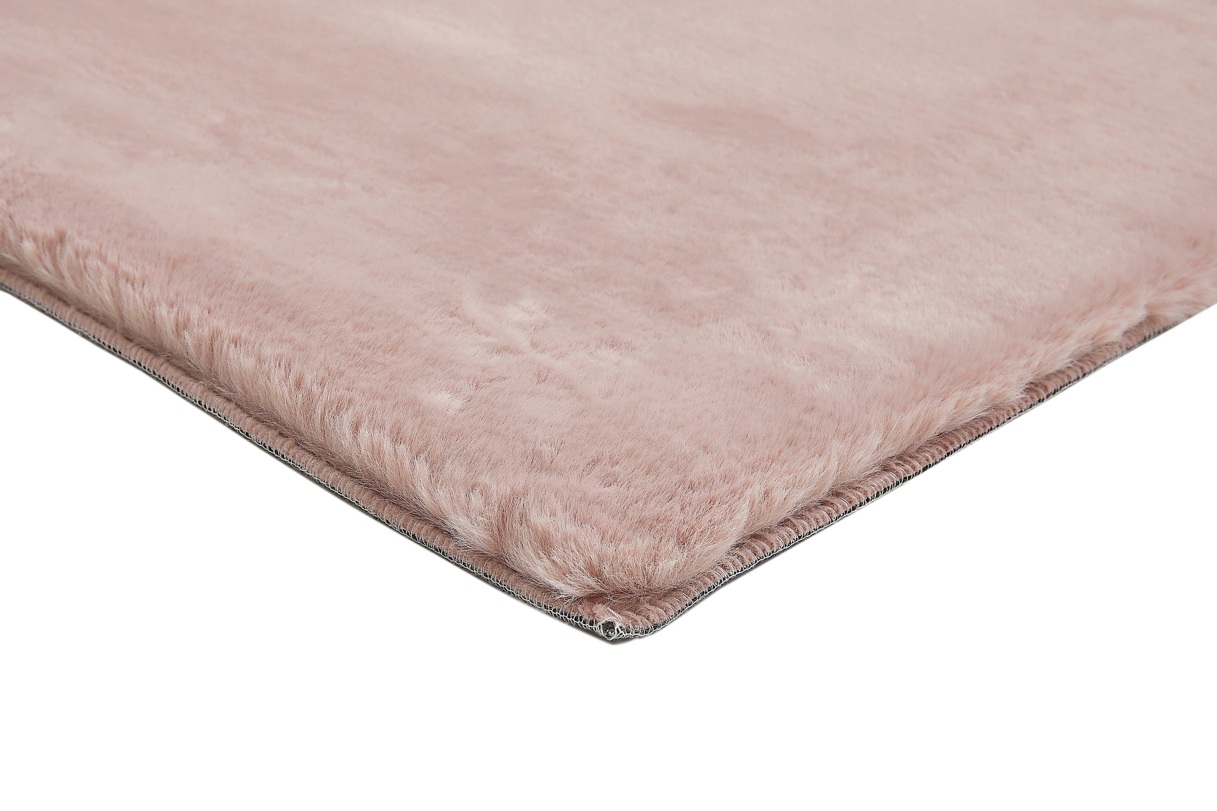 Fellteppich Novara, LUXOR living, rechteckig, Höhe: 30 mm, Kunstfell, Kaninchenfell-Haptik, besonders weicher Hochflor