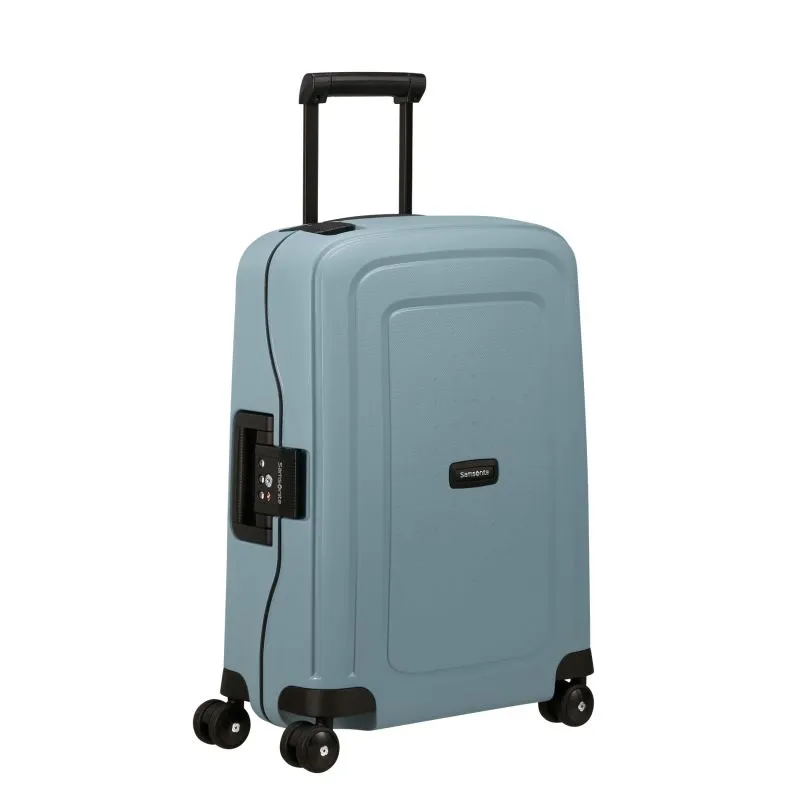 Samsonite S'CURE Spinner 55\/20 mit 4 Rollen XS - ICY BLUE